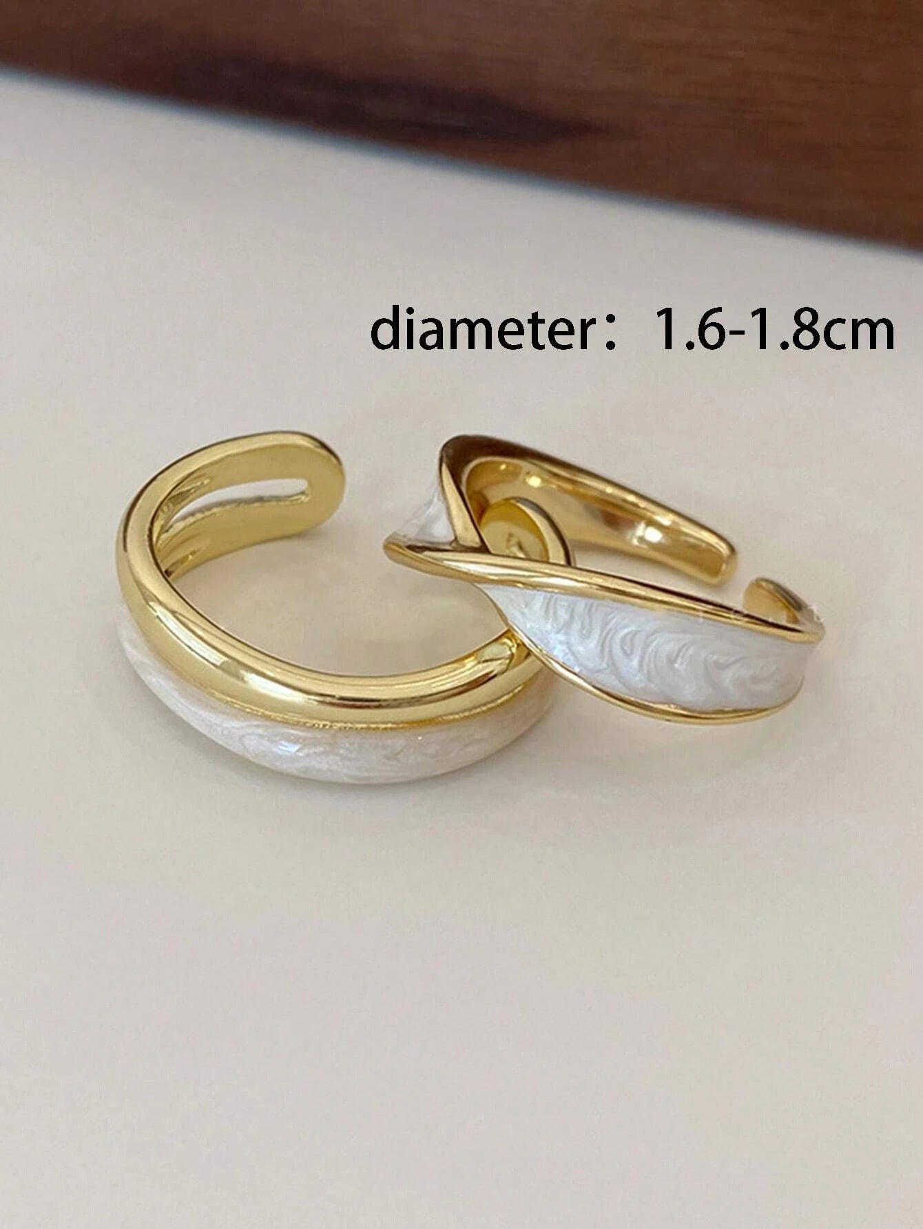 DL Copper Plated Gold  Ring