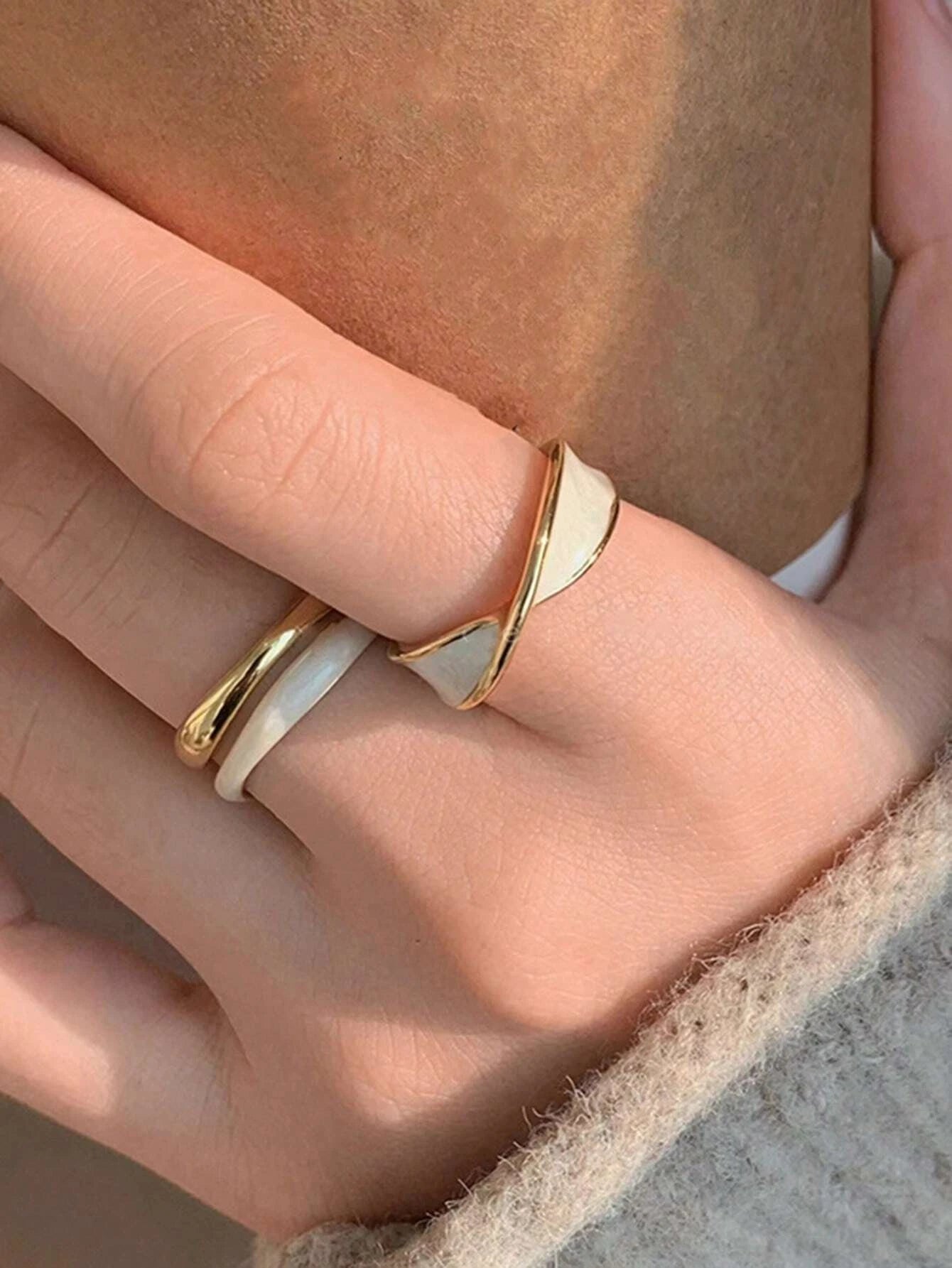 DL Copper Plated Gold  Ring