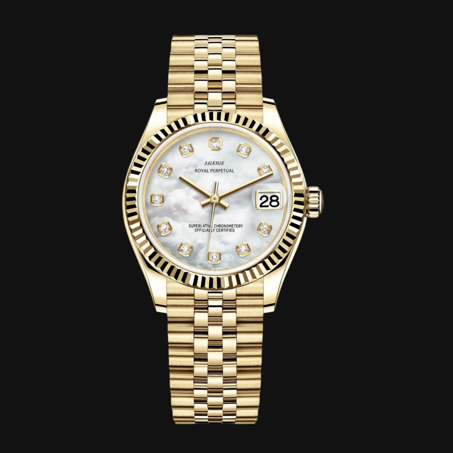 DL Retro Fashion Shining Watch