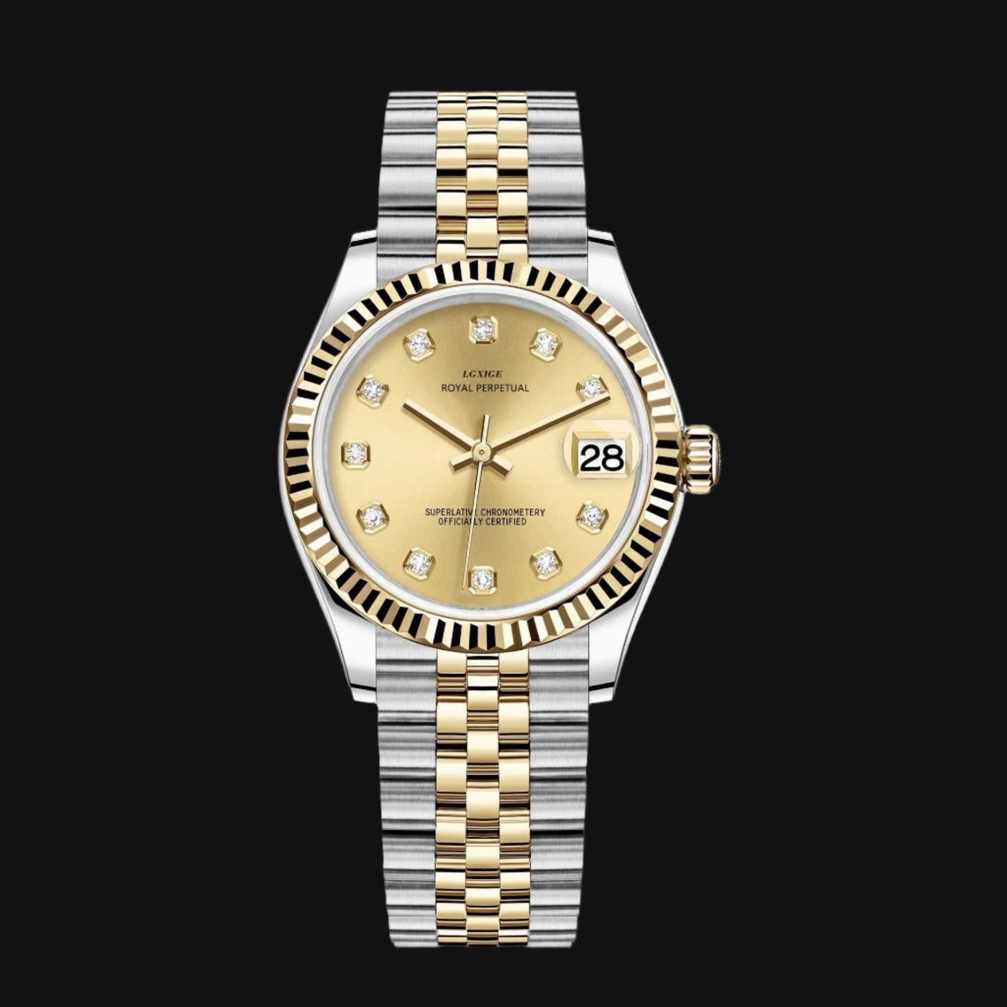 DL Retro Fashion Shining Watch