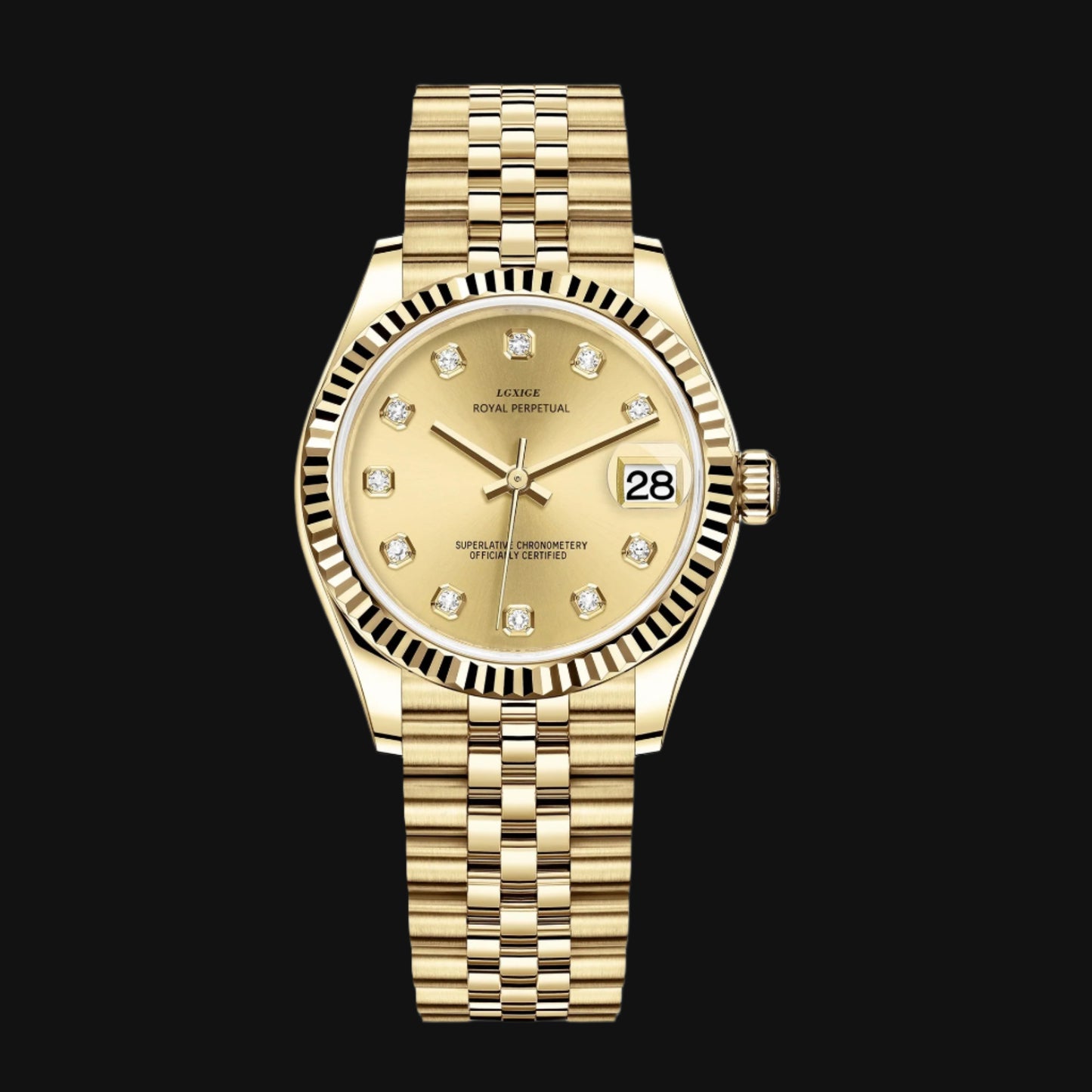 DL Retro Fashion Shining Watch