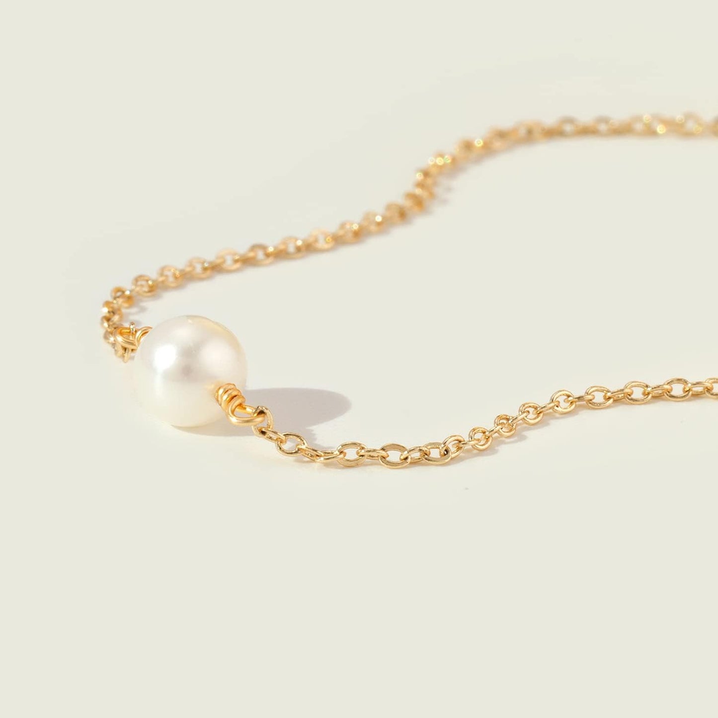 14K Gold Plated Dainty Chain Simple Jewelry Cute Minimalist