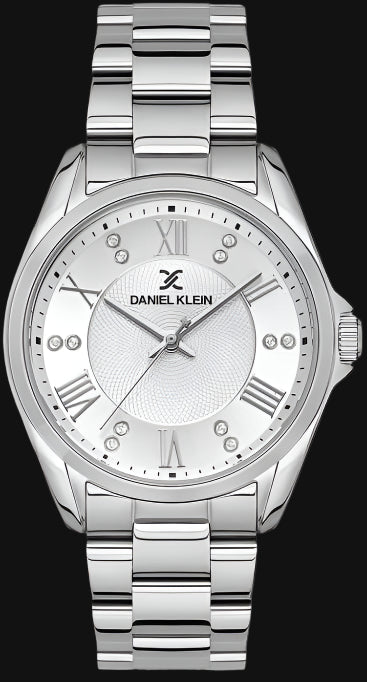 DL DANIEL KLEIN Analog Silver Dial Women