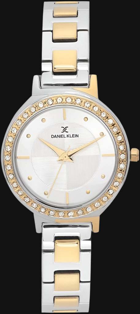 DL Daniel Klein Analog Watch for Women Silver