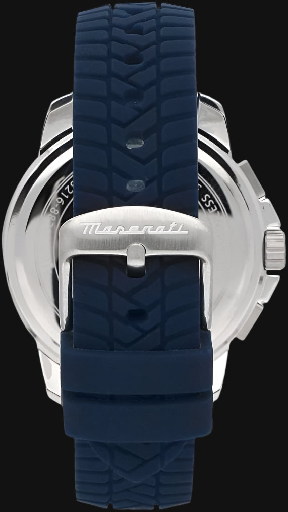 DL Maserati Successo Stainless Steel Silicone Watch