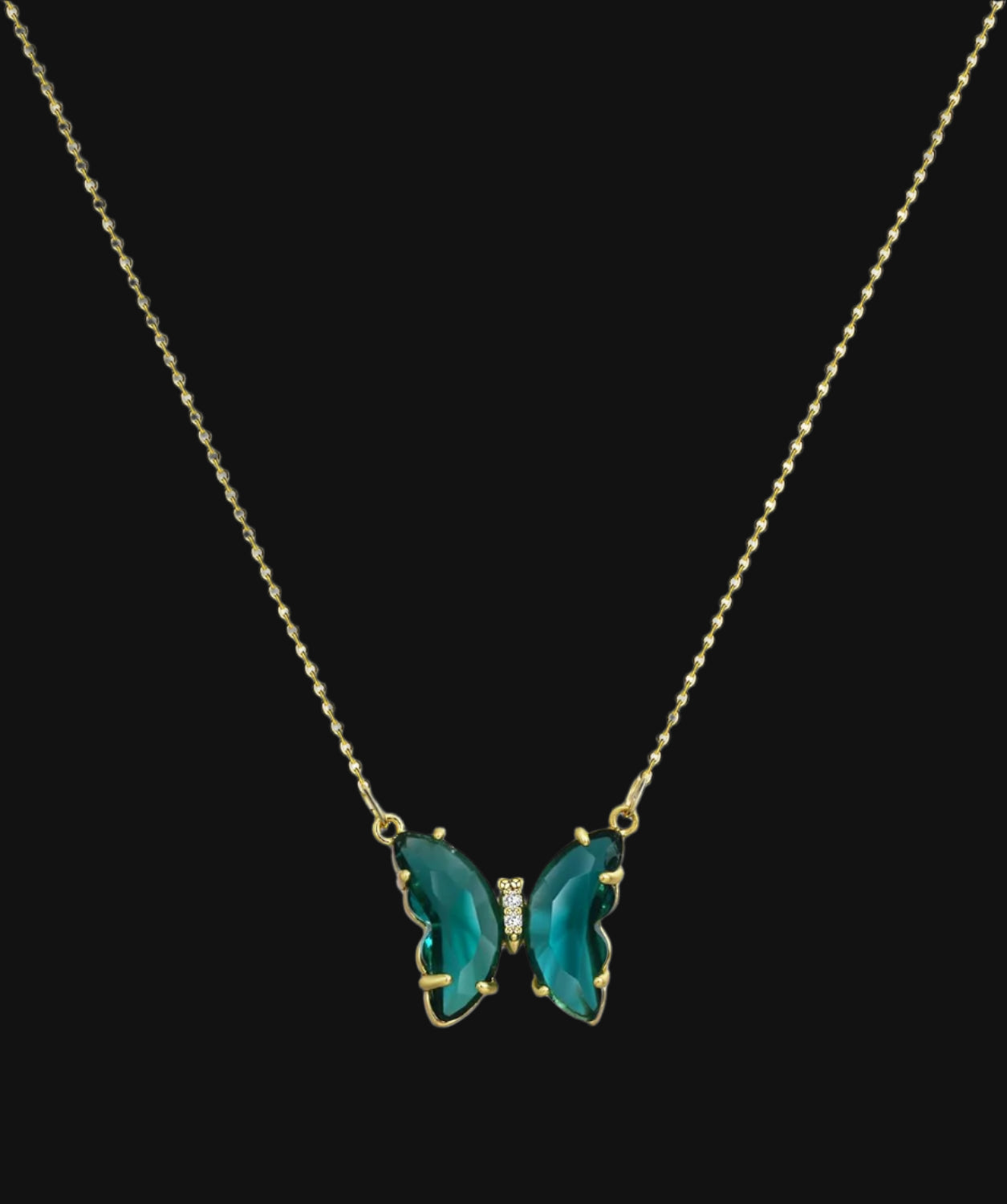 DL  Butterfly Necklace for Women