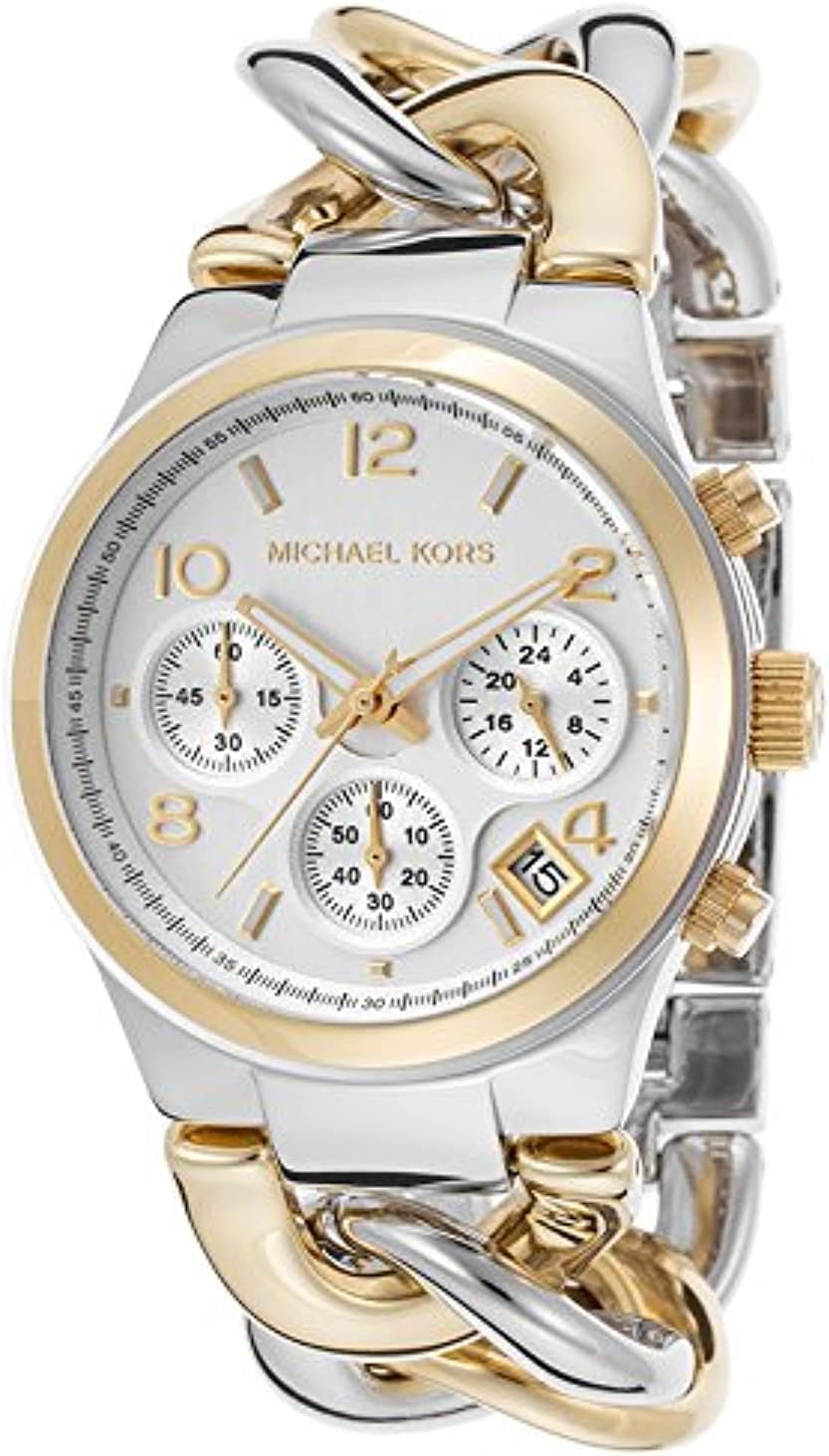 DL Michael Kors Women's Runway Stainless-Steel Quartz Watch