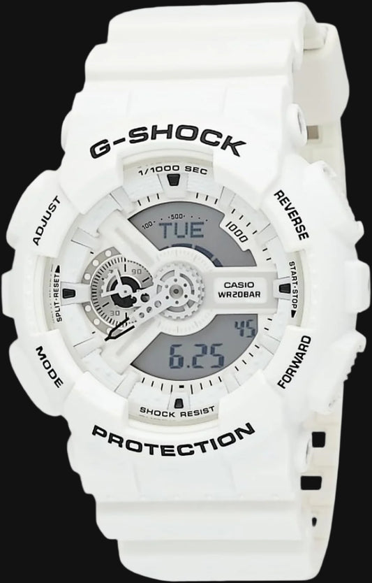 DL Casio G-Shock Grey Dial Resin Band Watch