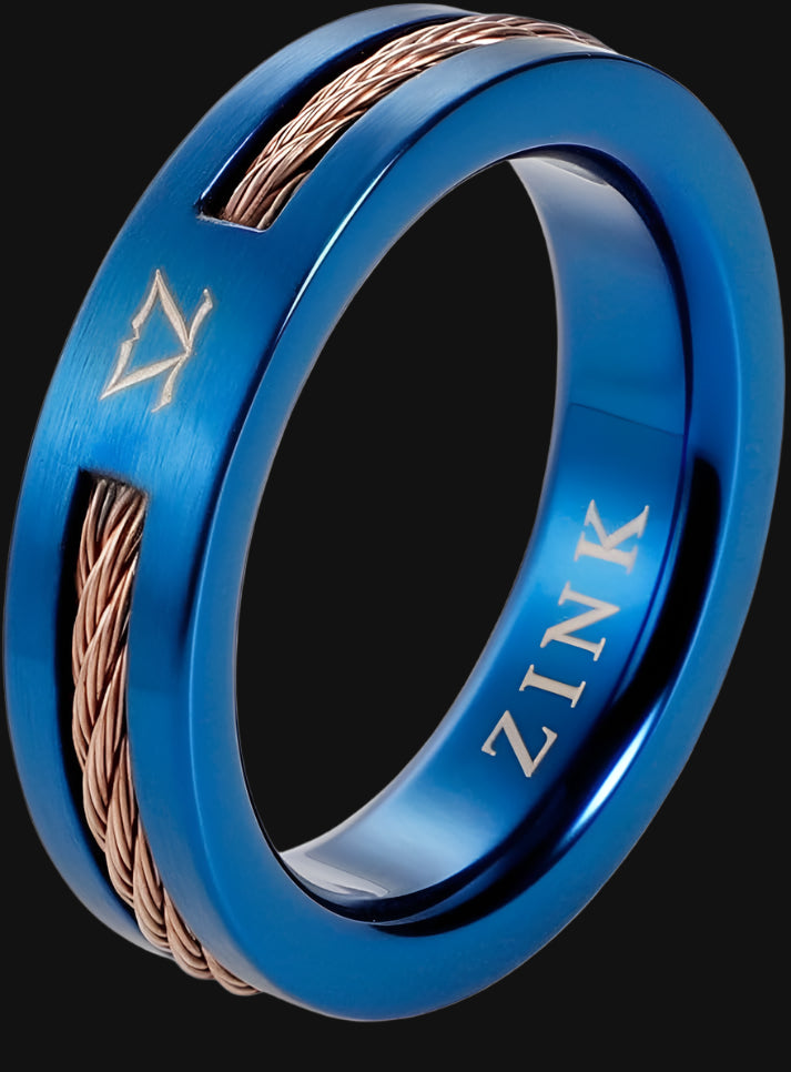 DL Men's Blue Ring ZINK