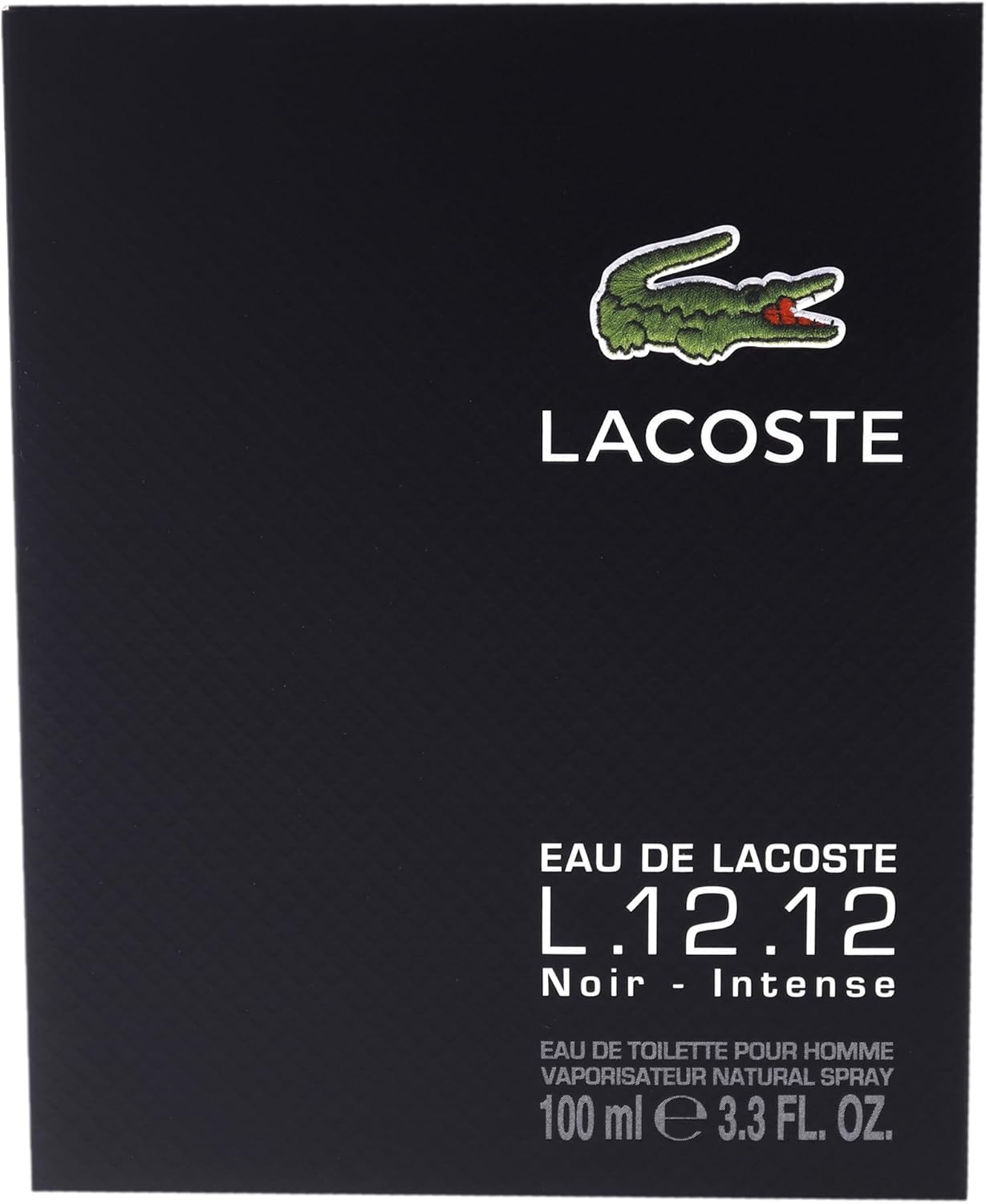 DL Lacoste Eau de Lacoste L.12.12 Noir Intense for Men