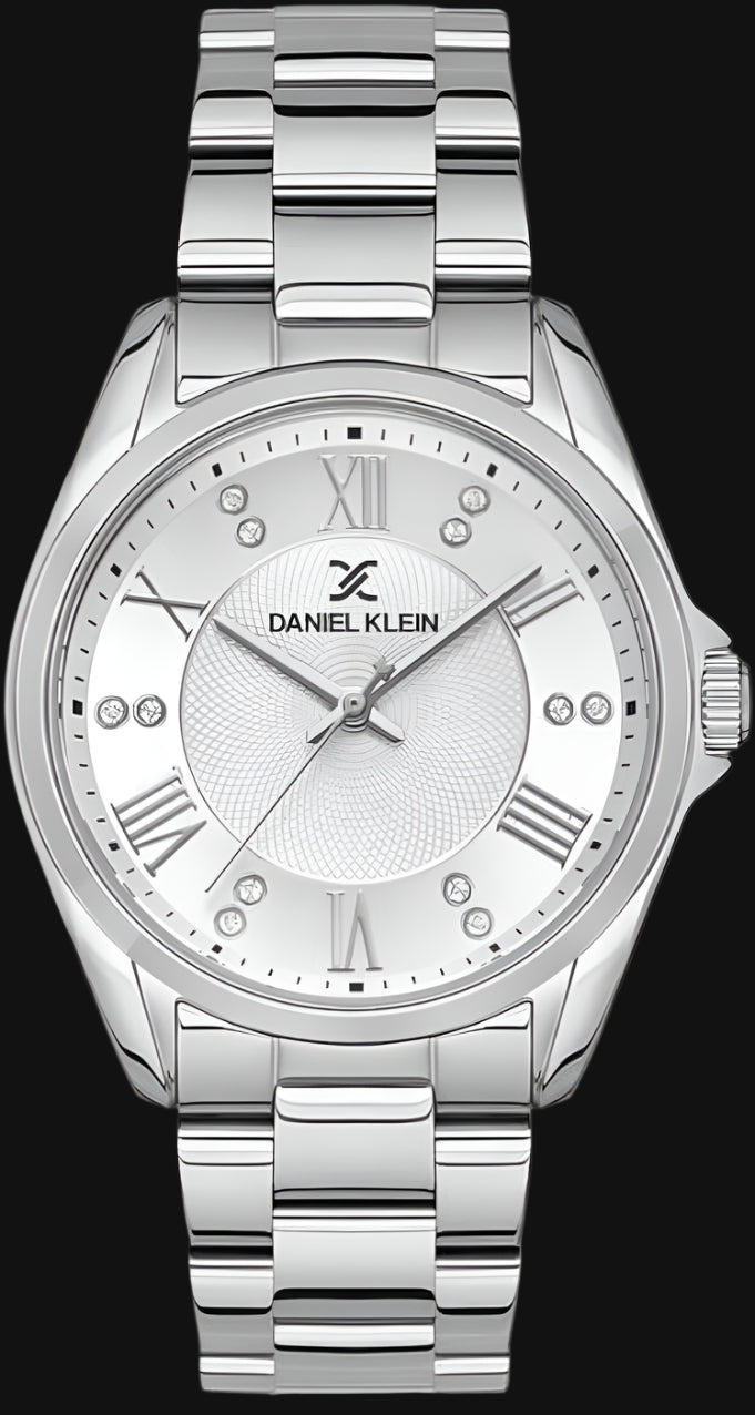 DL DANIEL KLEIN Analog Silver Dial Women