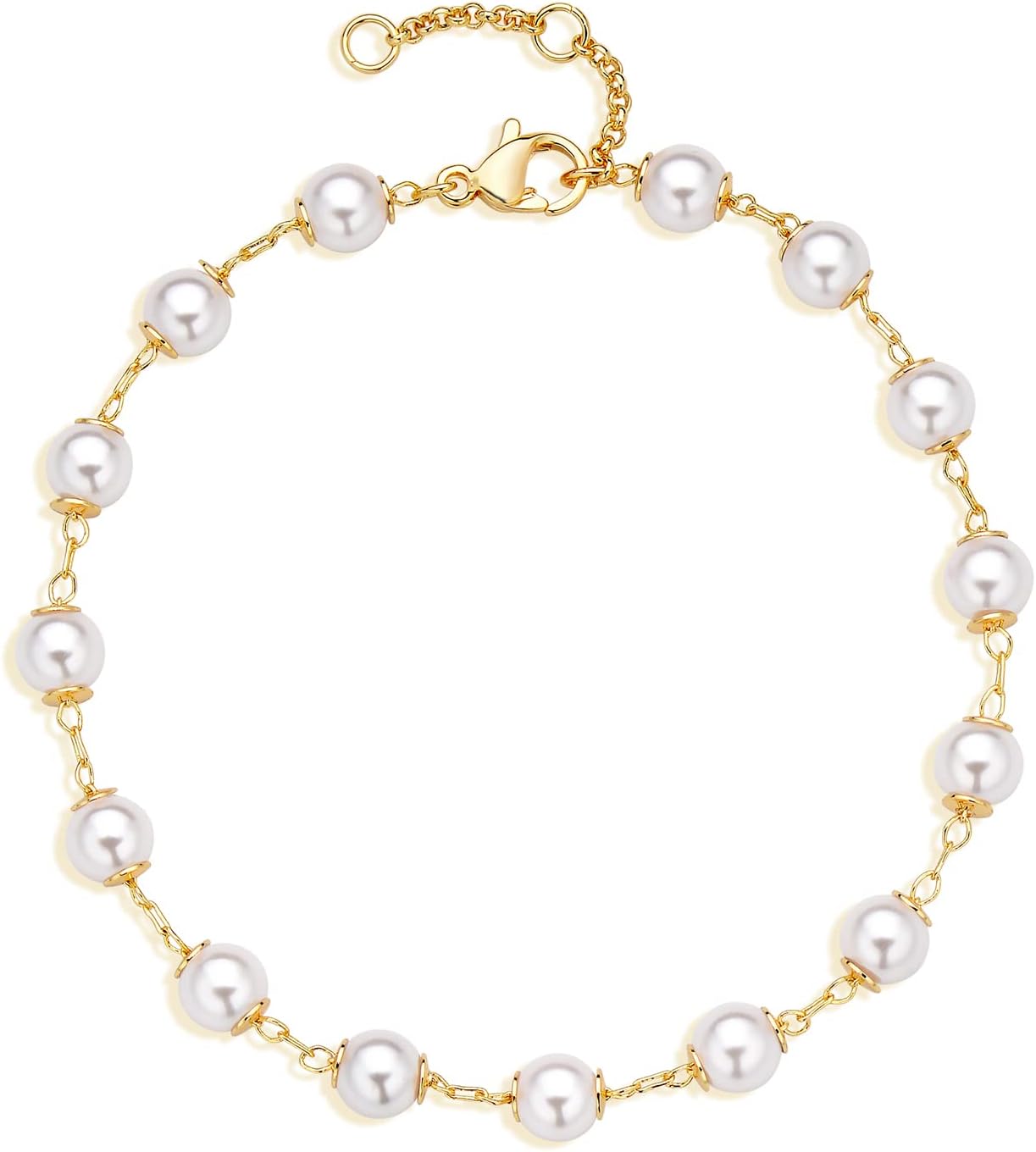 Gold Plated Dainty Chain Simple Bracelet