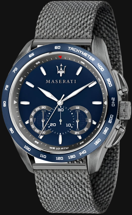 Maserati casual watch for men analog stainless steel