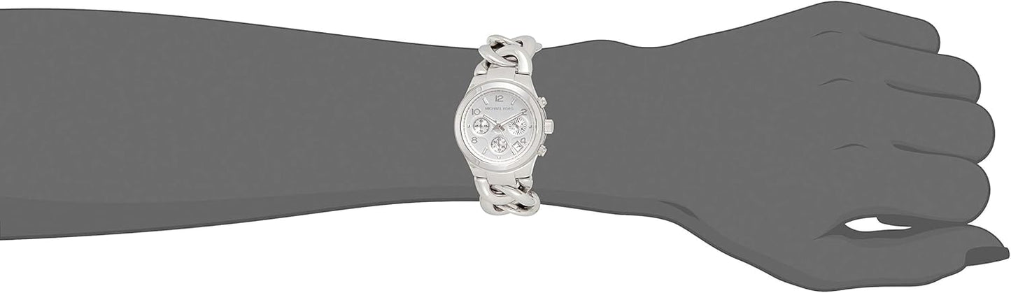 DL Michael Kors Women's Runway Stainless-Steel Quartz Watch