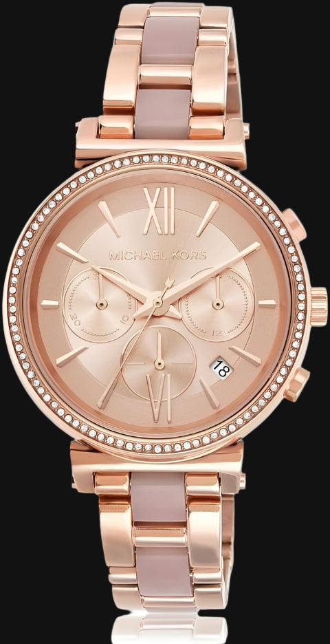 DL Michael Kors Analog Watch For Women - Casual Watch