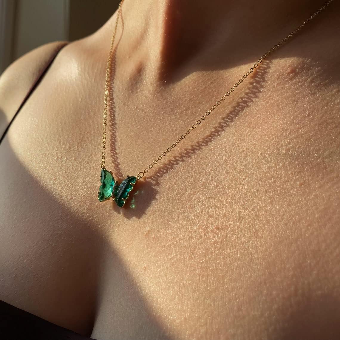 DL  Butterfly Necklace for Women