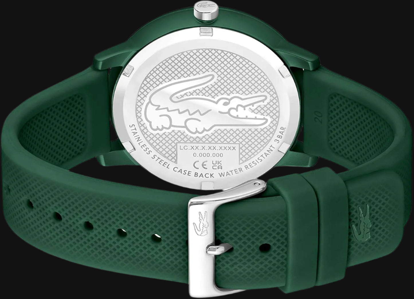 DL Lacoste Move Analog Green Dial Men's Watch