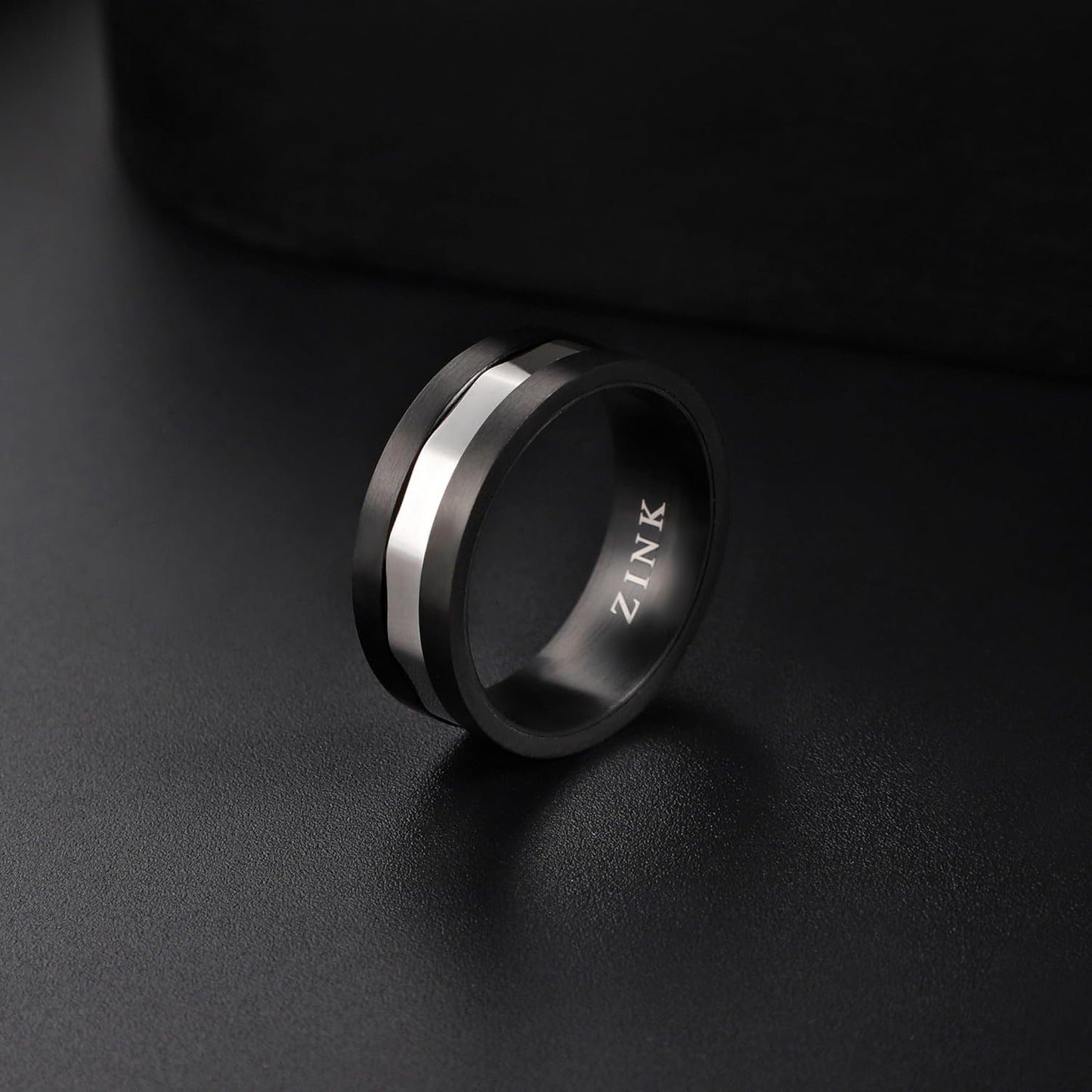 DL Men's Black Ring ZINK