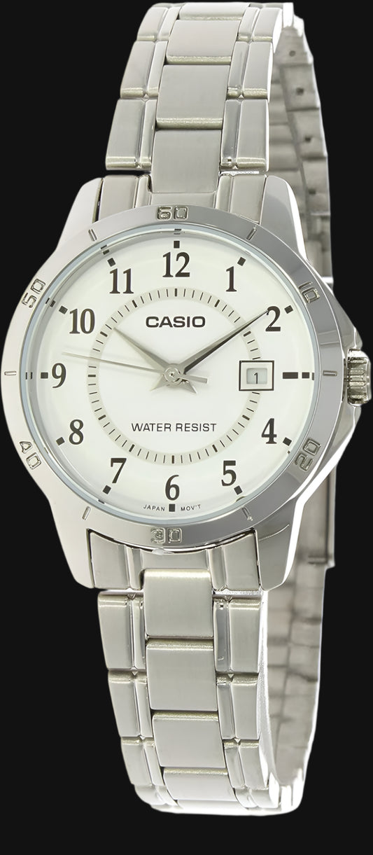 DL Casio LTP-V004D-7B For Women- Analog, Casual Watch