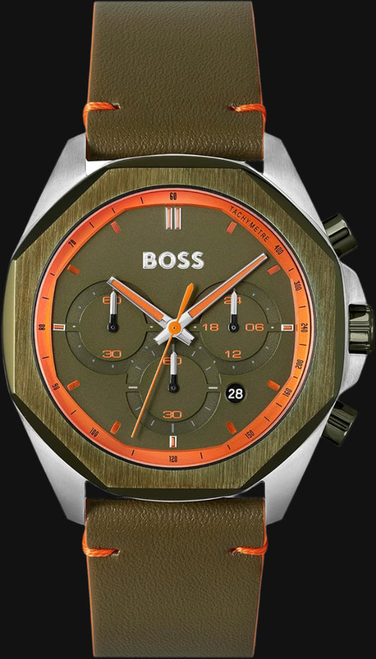 DL Hugo Boss Orange Men's Hero Chronograph Watch.