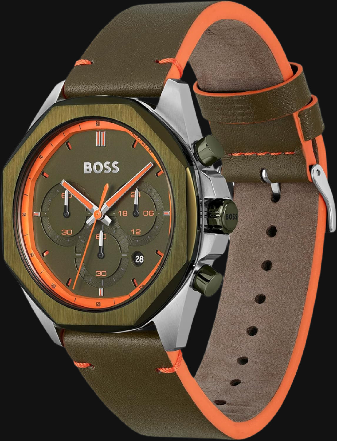 DL Hugo Boss Orange Men's Hero Chronograph Watch.