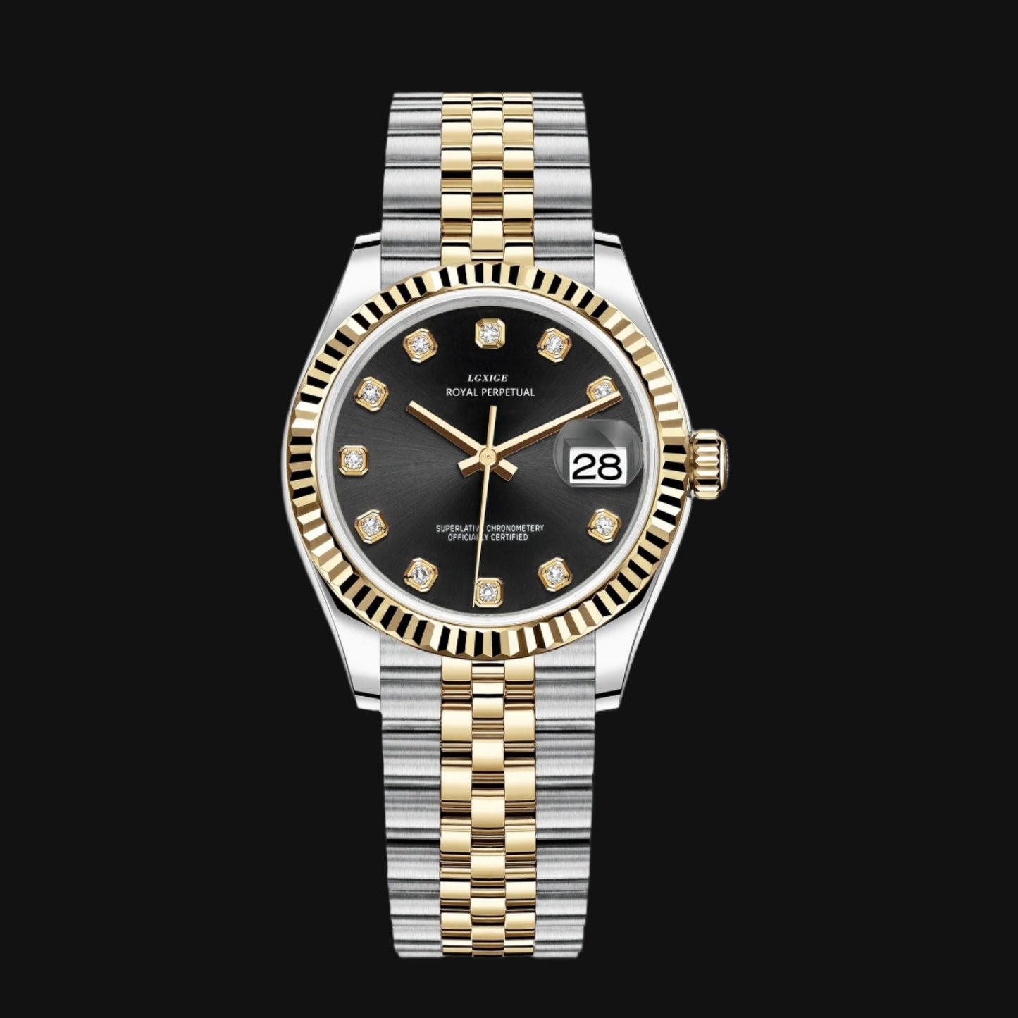 DL Retro Fashion Shining Watch