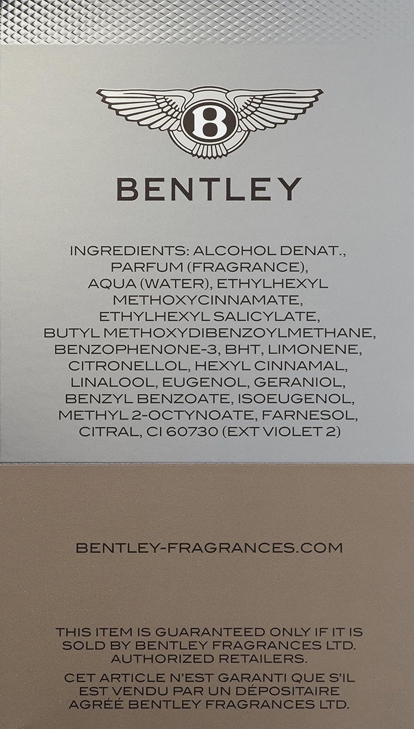 DL Bentley Infinite Intense for Men