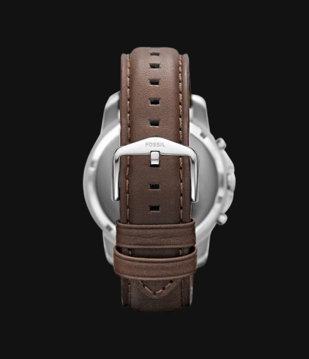 DL FOSSIL CHRONOGRAPH LEATHER WATCH