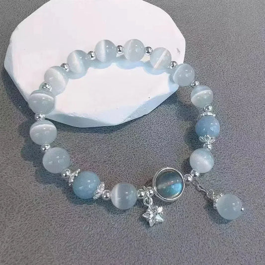 DL Opal Sea Blue Treasure Moonlight Bracelet