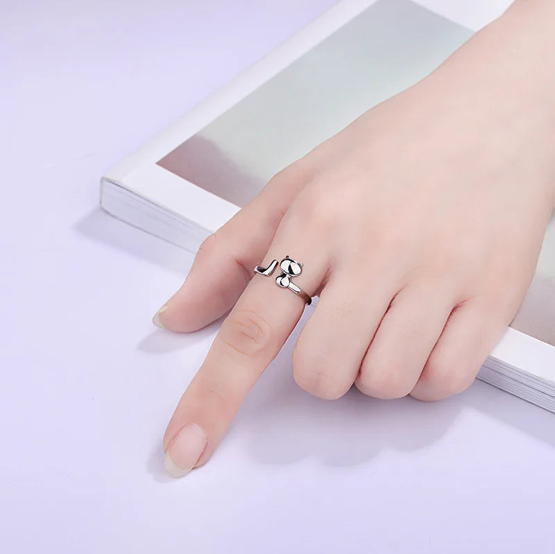 DL Zircon Adjustable Simplicity Fashion Exquisite Ring