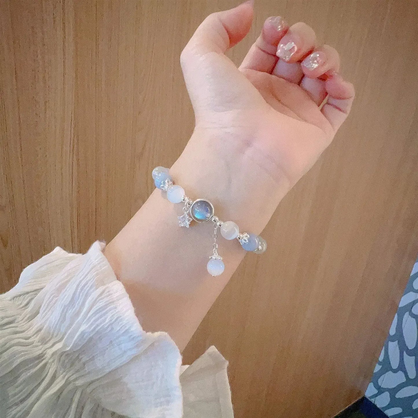 DL Opal Sea Blue Treasure Moonlight Bracelet