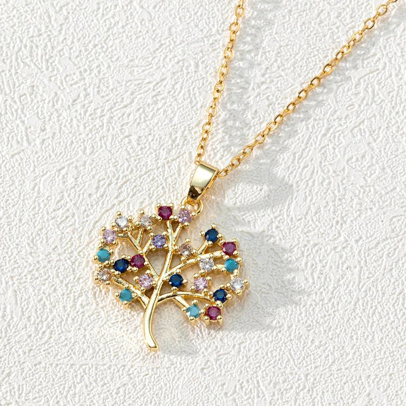 DL Life Tree Family Necklace For Women