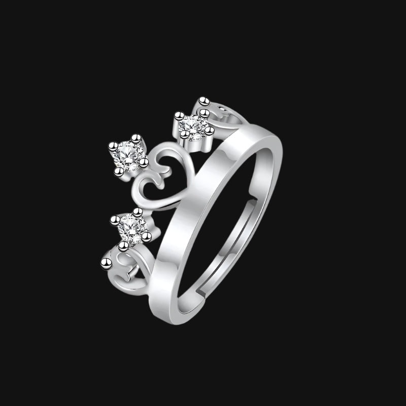 DL Zircon Adjustable Simplicity Fashion Exquisite Ring