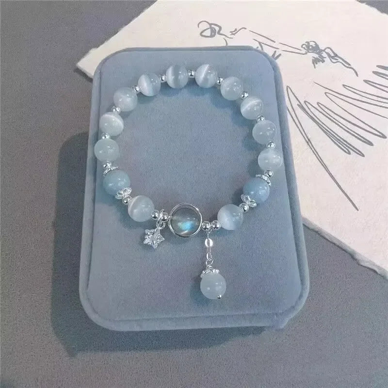 DL Opal Sea Blue Treasure Moonlight Bracelet