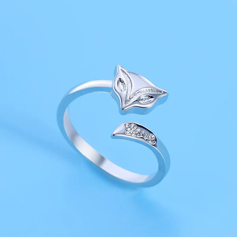 DL Zircon Adjustable Simplicity Fashion Exquisite Ring