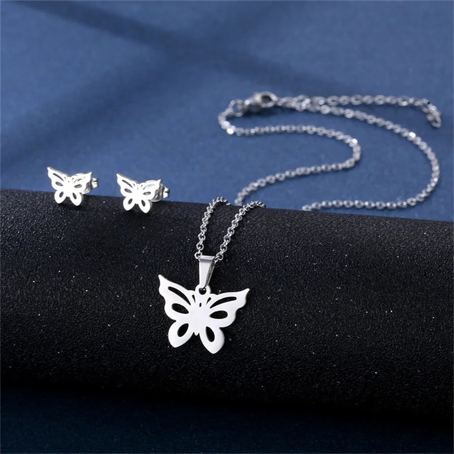 DL Elegant Daisy Flowers Charm Chain Choker Necklaces For Women