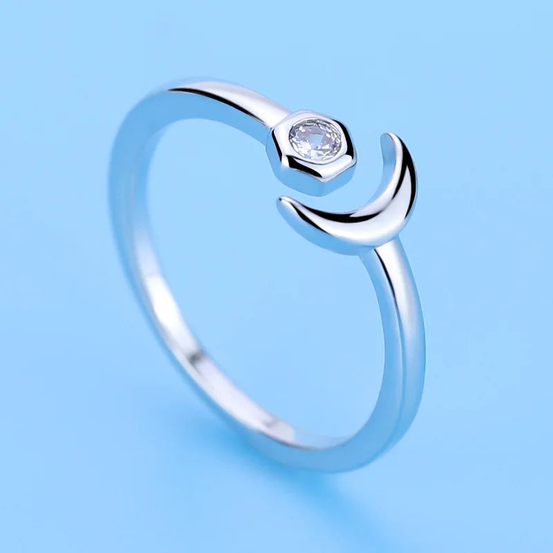 DL Zircon Adjustable Simplicity Fashion Exquisite Ring