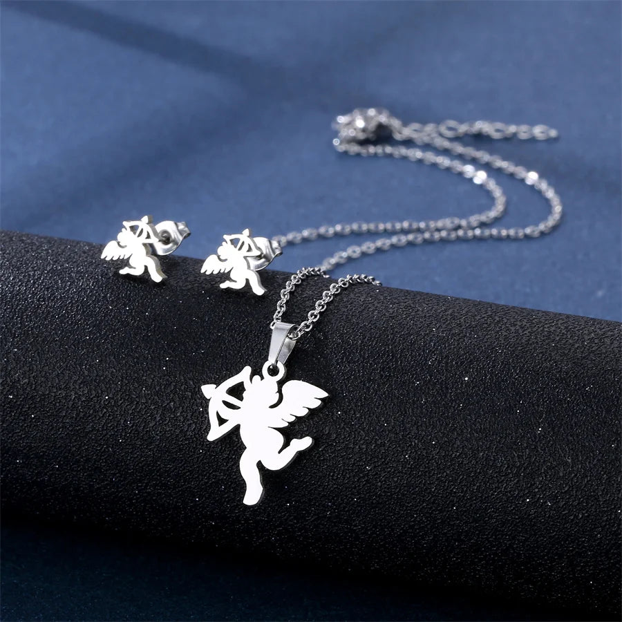 DL Elegant Daisy Flowers Charm Chain Choker Necklaces For Women