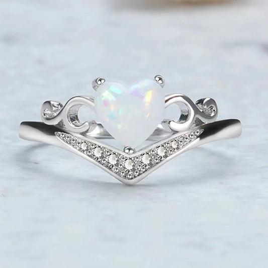 DL heart-shaped Love Ring