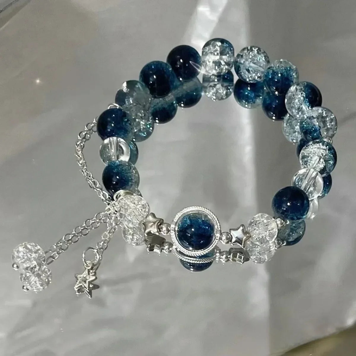 DL Opal Sea Blue Treasure Moonlight Bracelet