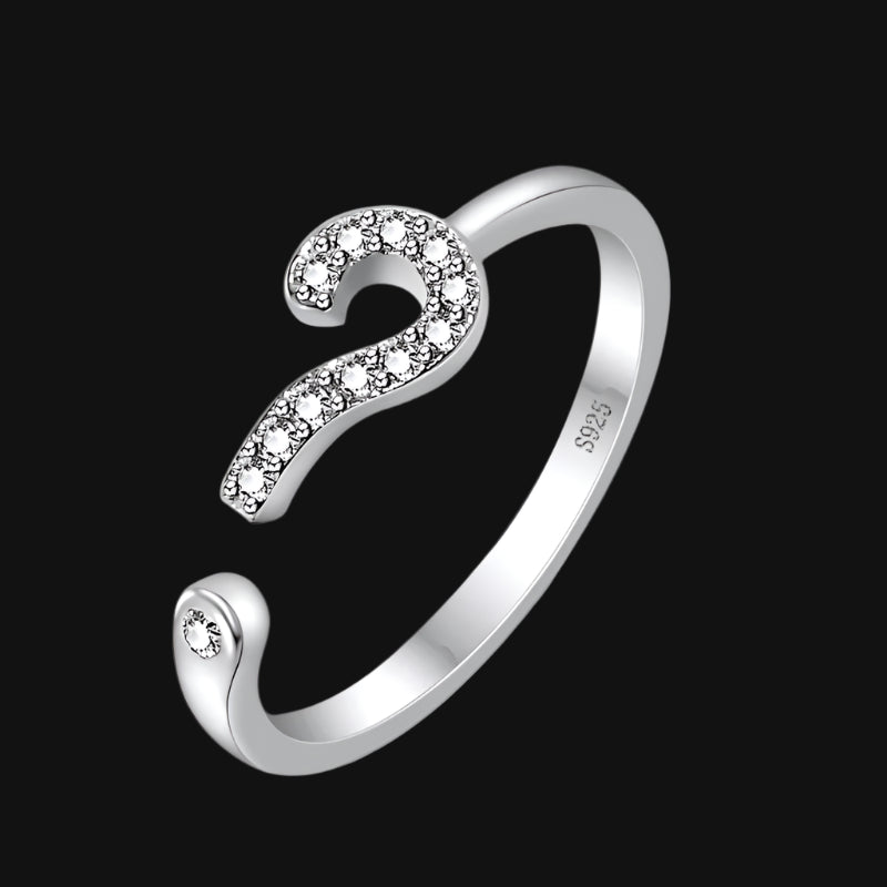 DL Zircon Adjustable Simplicity Fashion Exquisite Ring