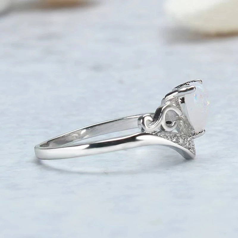 DL heart-shaped Love Ring