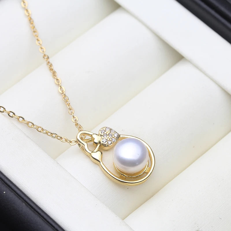 DL Freshwater Pearl Necklaces For Woman