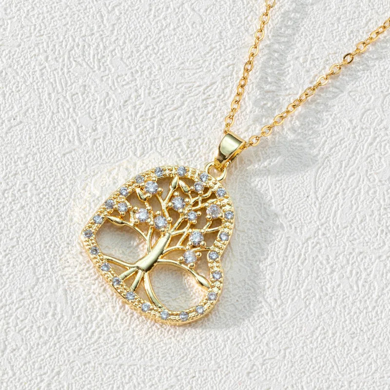 DL Life Tree Family Necklace For Women