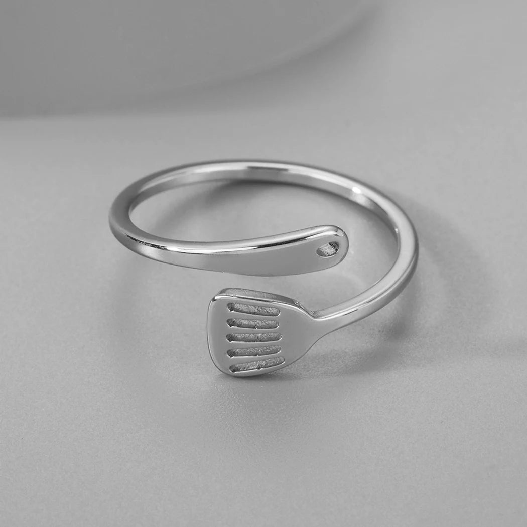 DL Spatula Kitchen Jewelry Rings