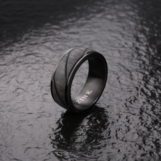 DL ZINK Men's Rings