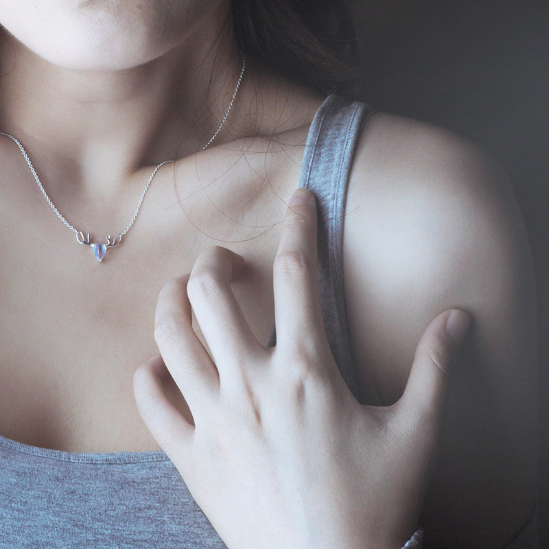 DL Forest Moonstone Pendant  Necklaces